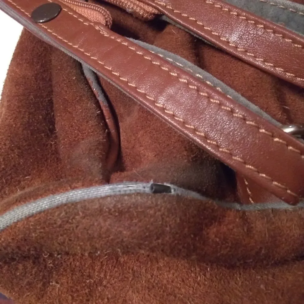 Vintage Celebrities brushed leather bag